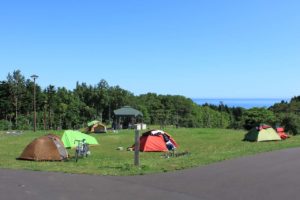 利尻島 ファミリー キャンプ場ゆ〜に